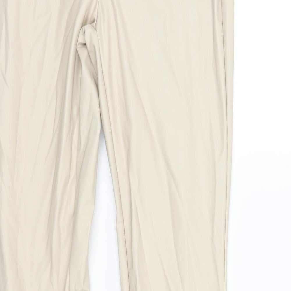 SheIn Womens Beige   Jegging Trousers Size M L32 in