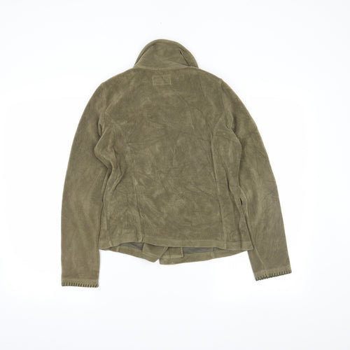 M&S Womens Green   Jacket Coatigan Size M