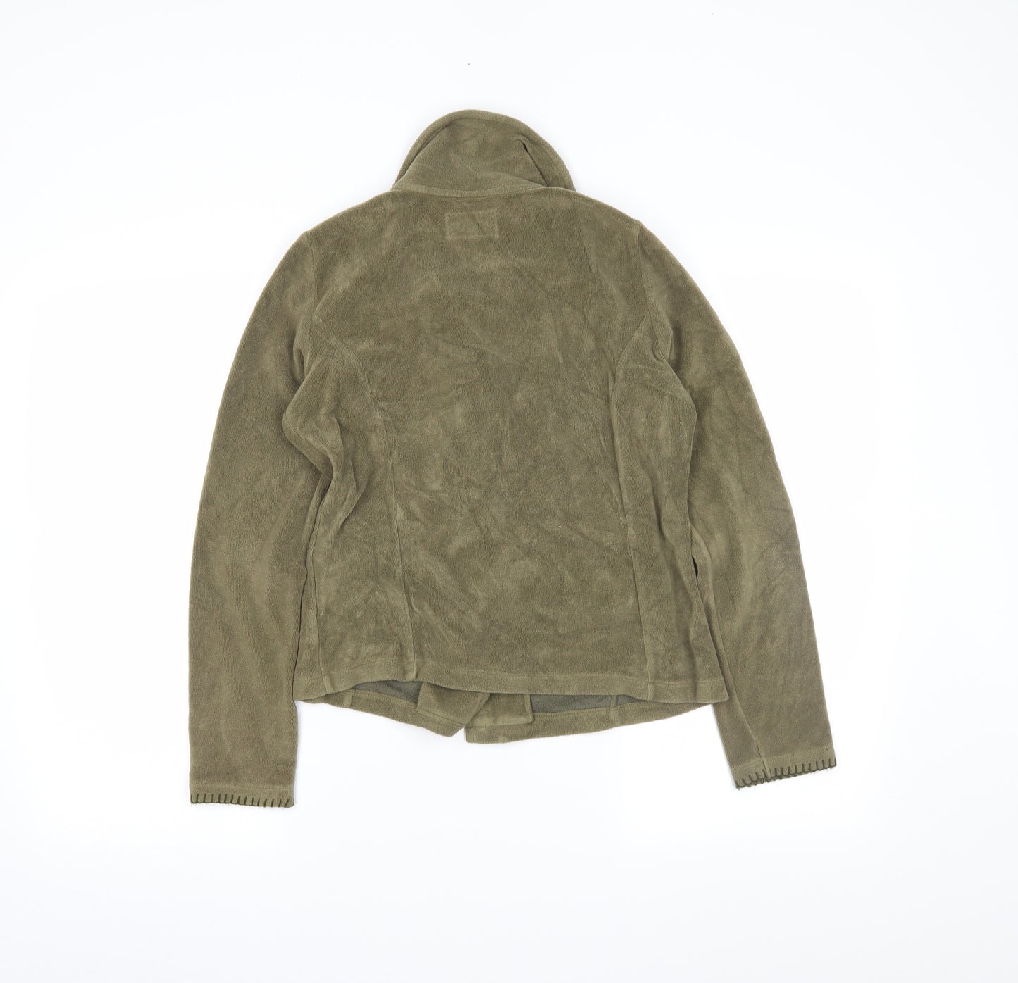 M&S Womens Green   Jacket Coatigan Size M