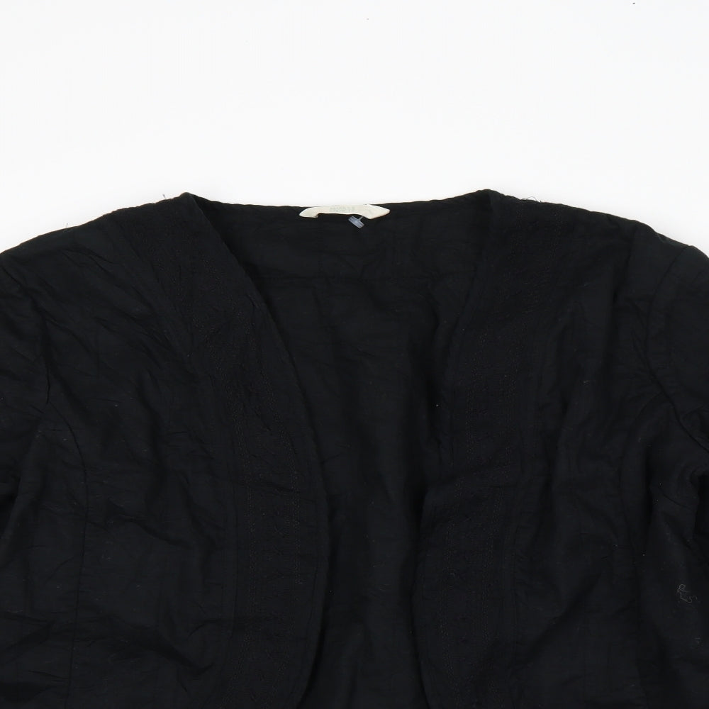 M&S Womens Black   Jacket Coatigan Size 18