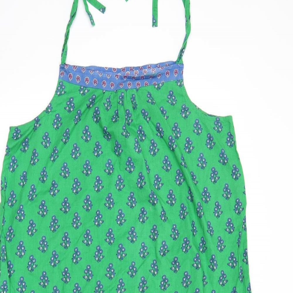 NEXT Womens Green Floral  Trapeze & Swing  Size 16