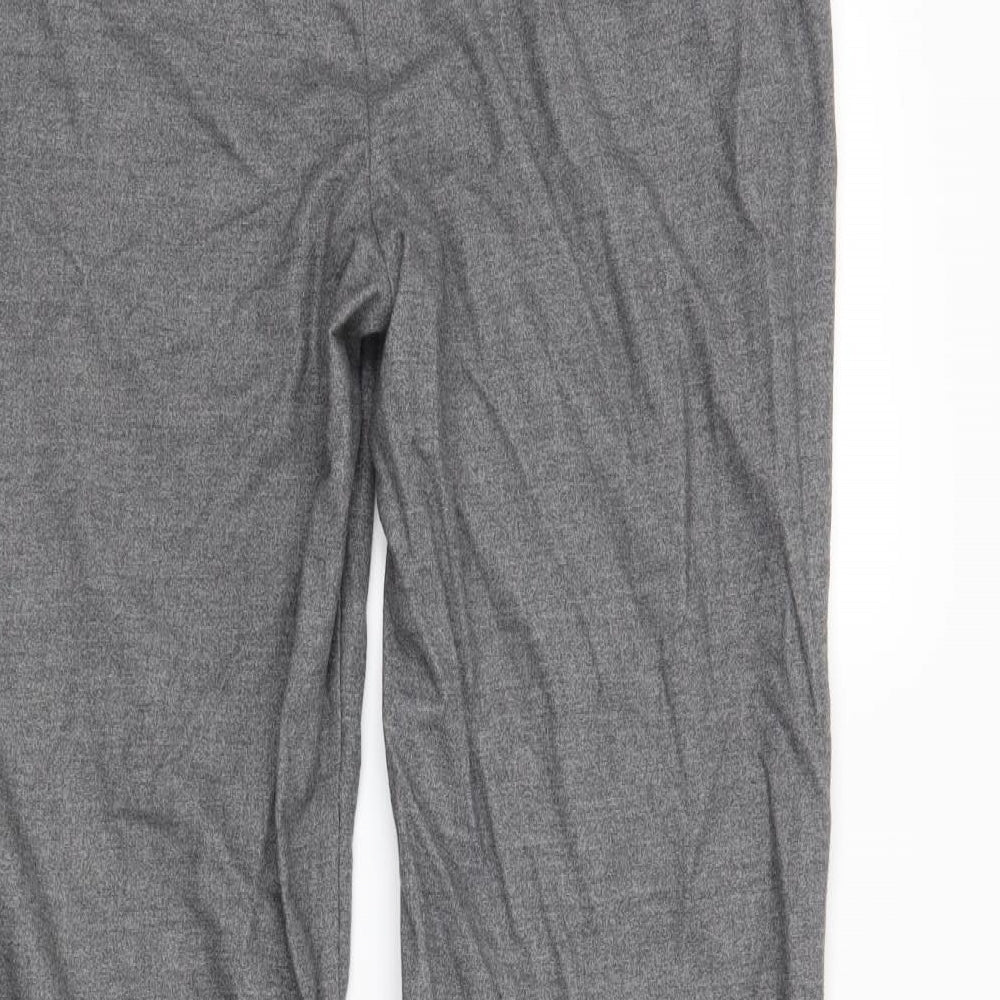 M&S Womens Grey   Dress Pants Trousers Size 14 L29 in
