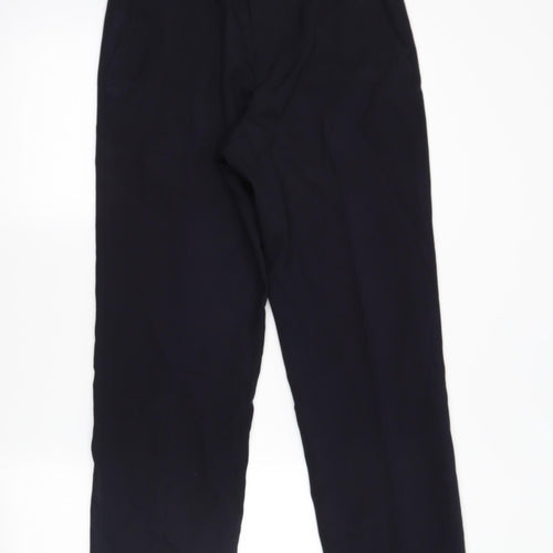 Jack Reid Mens Blue   Dress Pants Trousers Size 30 in L28 in
