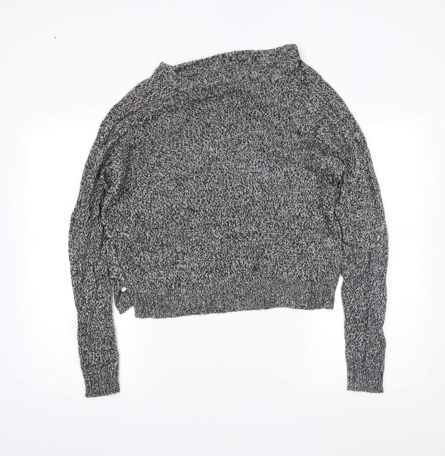 H&M Womens Grey   Pullover Jumper Size M