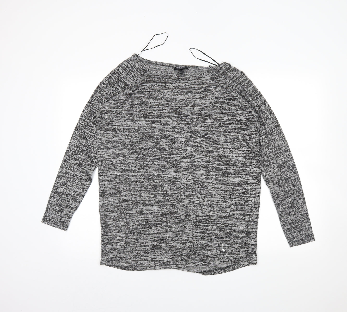 Topshop Womens Grey   Tunic Jumper Size 10