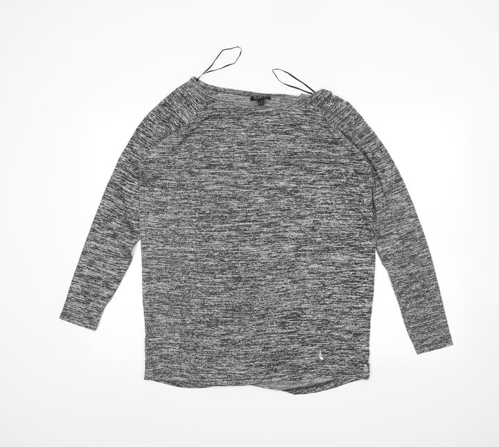 Topshop Womens Grey Tunic Jumper Size 10