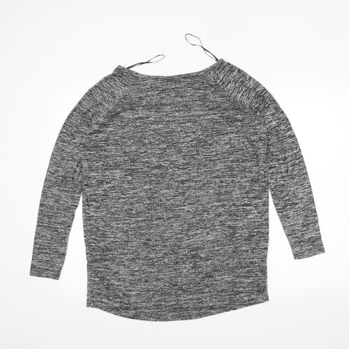 Topshop Womens Grey   Tunic Jumper Size 10