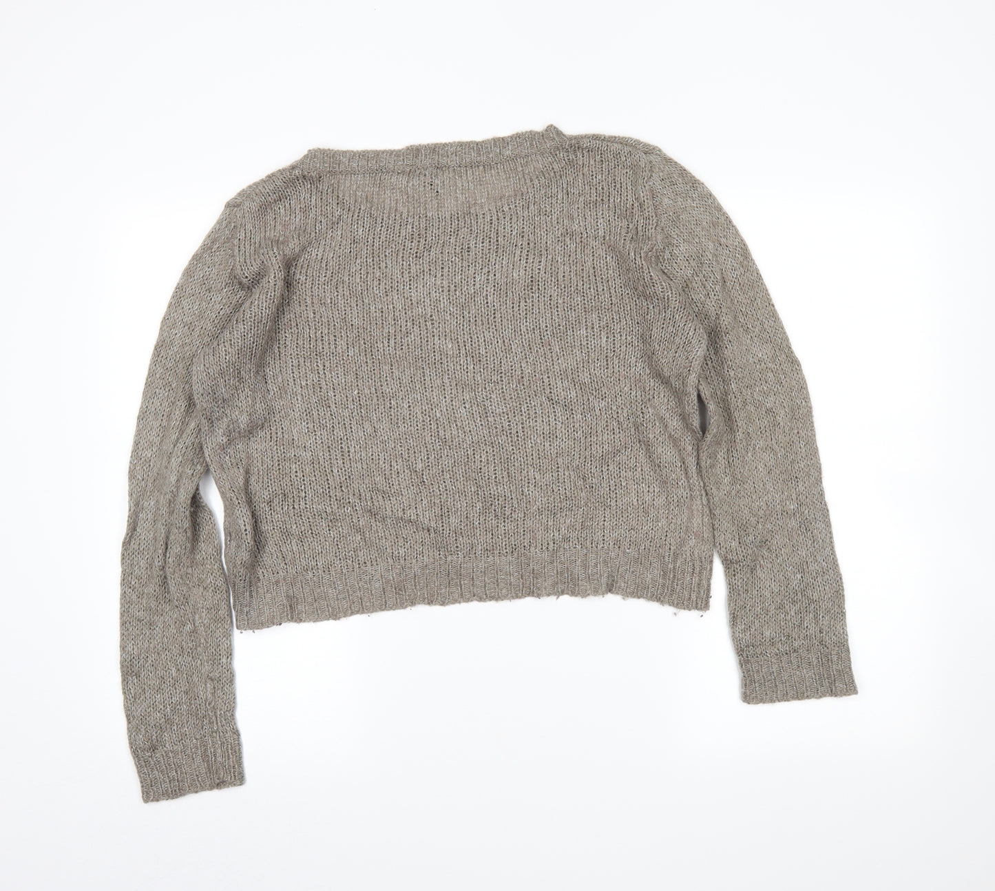 H&M Womens Brown   Pullover Jumper Size M