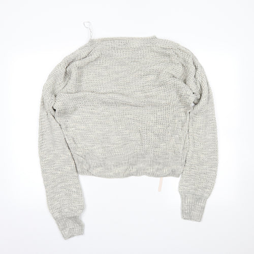 Papaya Womens Grey   Pullover Jumper Size L