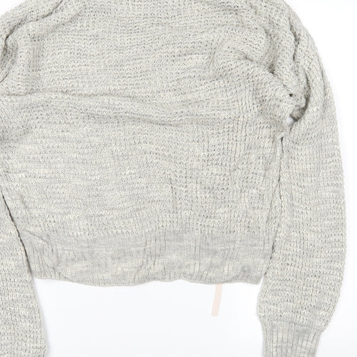 Papaya Womens Grey   Pullover Jumper Size L