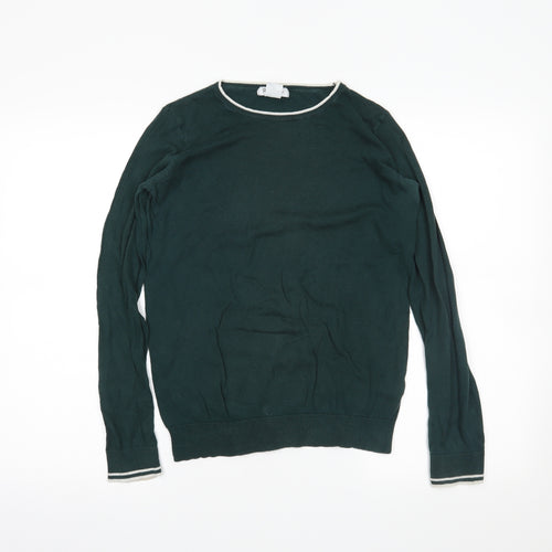 Essential Womens Green   Pullover Jumper Size 6