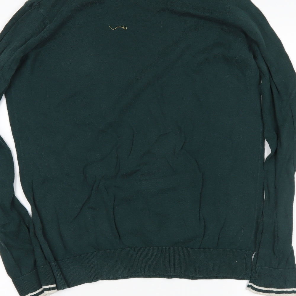 Essential Womens Green   Pullover Jumper Size 6