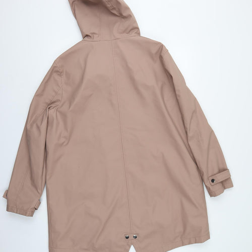 New Look Womens Brown   Rain Coat Coat Size 16