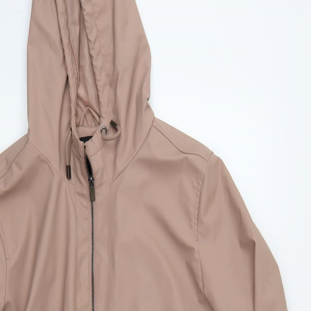 New Look Womens Brown   Rain Coat Coat Size 16