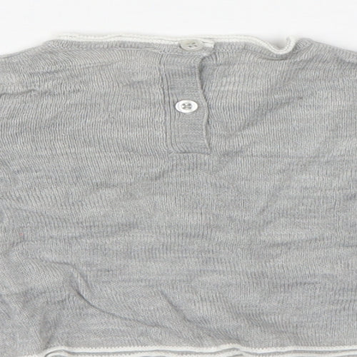 Rockabye-Baby Baby Grey   Pullover Jumper Size 3-6 Months
