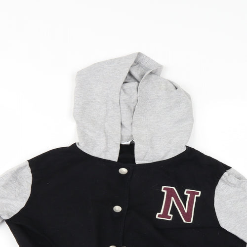 Generation Boys Black   Varsity Jacket Jacket Size 14-15 Years