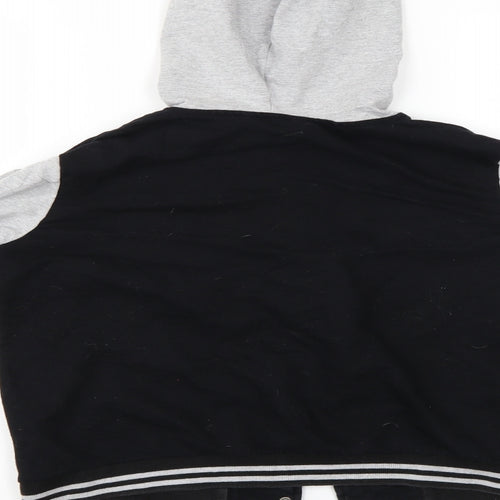 Generation Boys Black   Varsity Jacket Jacket Size 14-15 Years