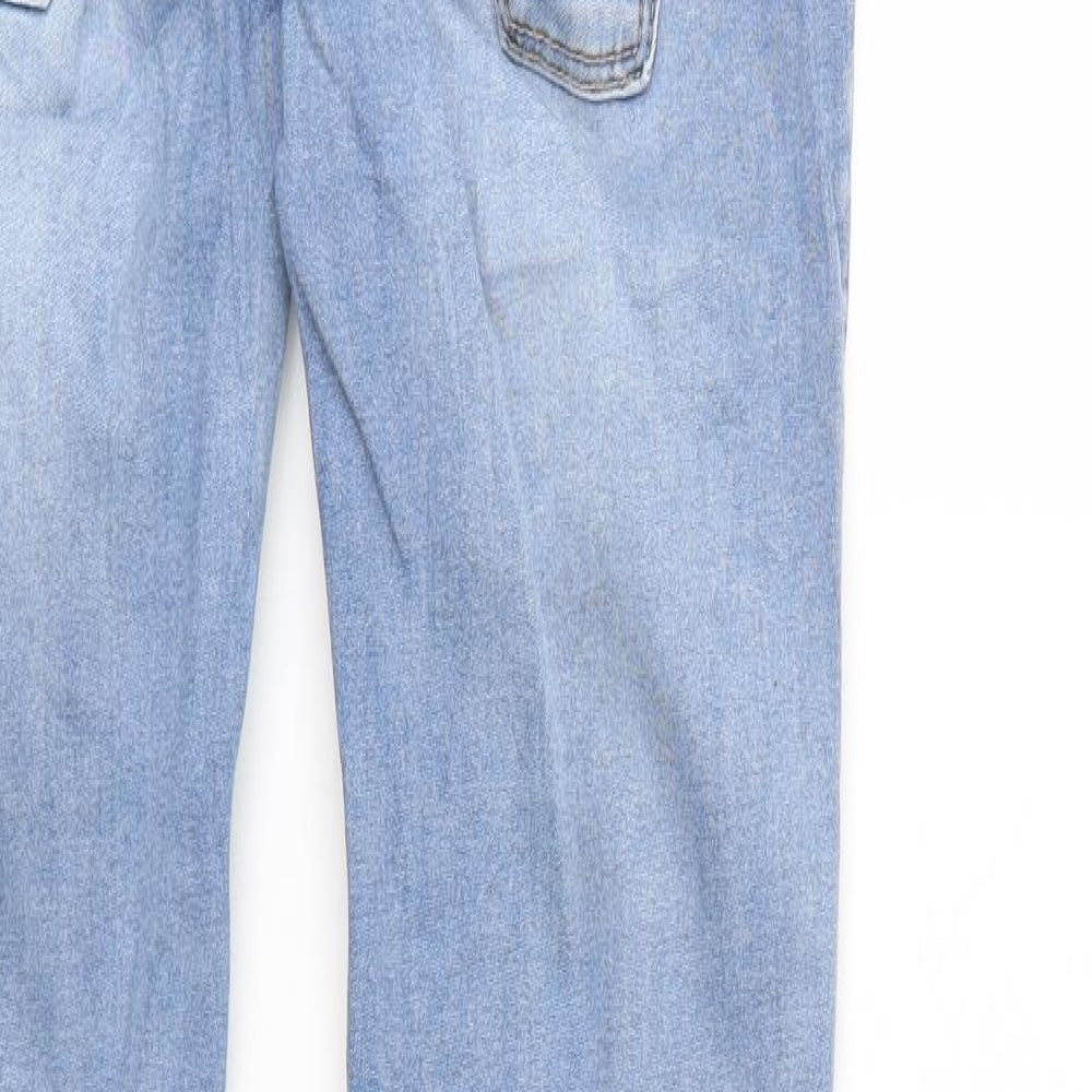 bueno vista Womens Blue  Denim Straight Jeans Size XS L30 in