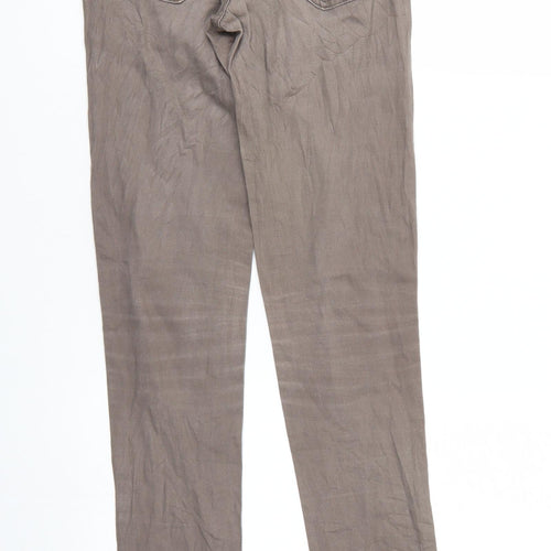 Pieces Womens Brown  Denim Jegging Leggings Size XS L29 in