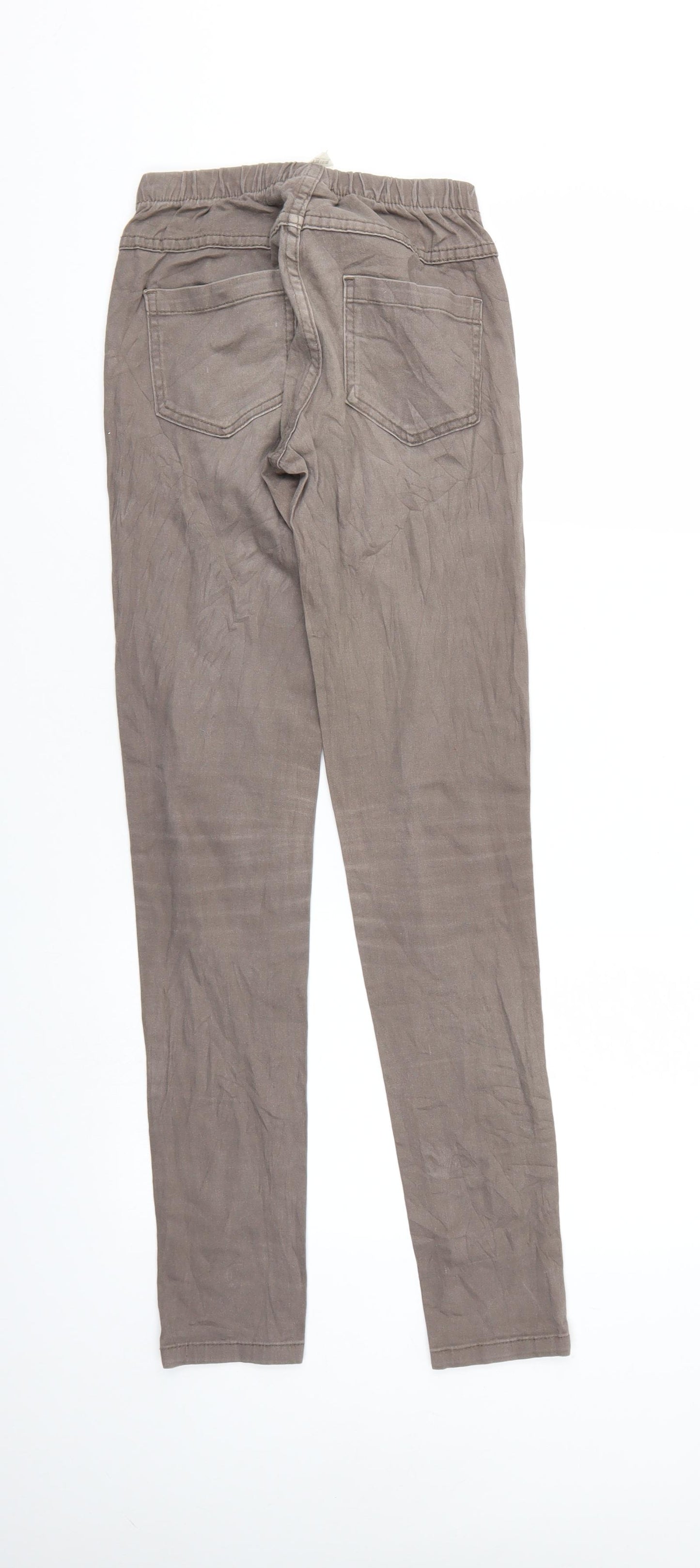 Pieces Womens Brown  Denim Jegging Leggings Size XS L29 in