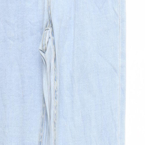 Bik Bok Womens Blue  Denim Tapered Jeans Size S L26 in
