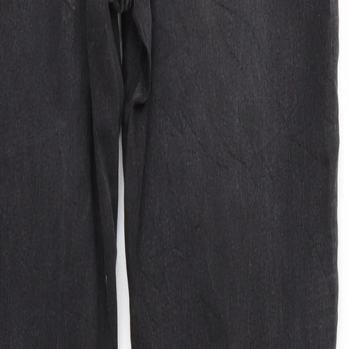 ESMARA Womens Black  Denim Tapered Jeans Size 14 L29 in
