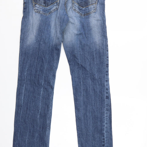 MBJ Womens Blue  Denim Skinny Jeans Size 36 in L32 in
