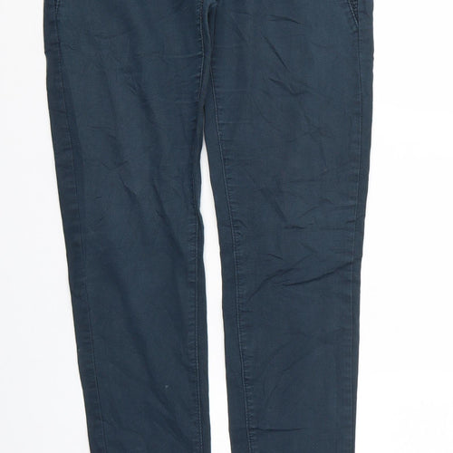 Denim & Co. Womens Blue  Denim Skinny Jeans Size 10 L30 in