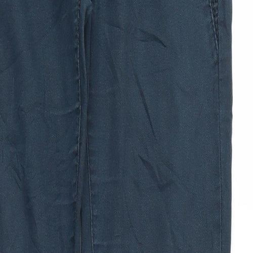 Denim & Co. Womens Blue  Denim Skinny Jeans Size 10 L30 in