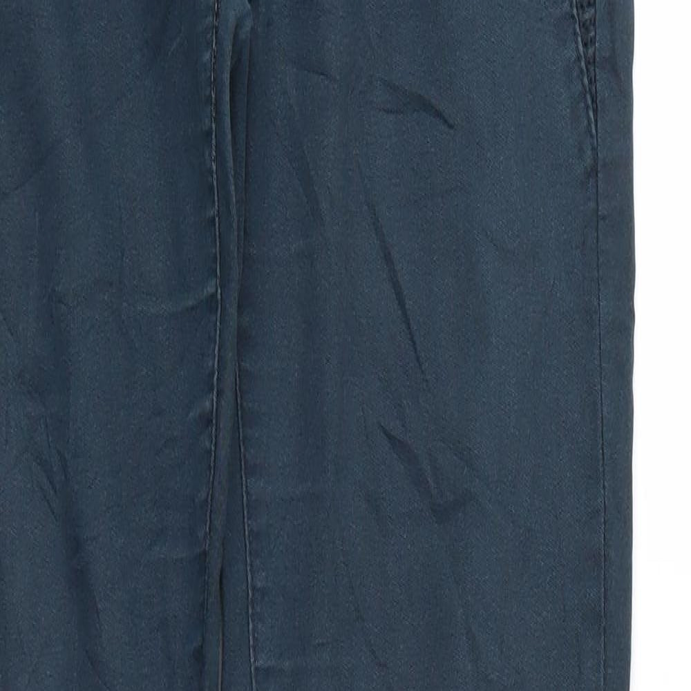 Denim & Co. Womens Blue  Denim Skinny Jeans Size 10 L30 in