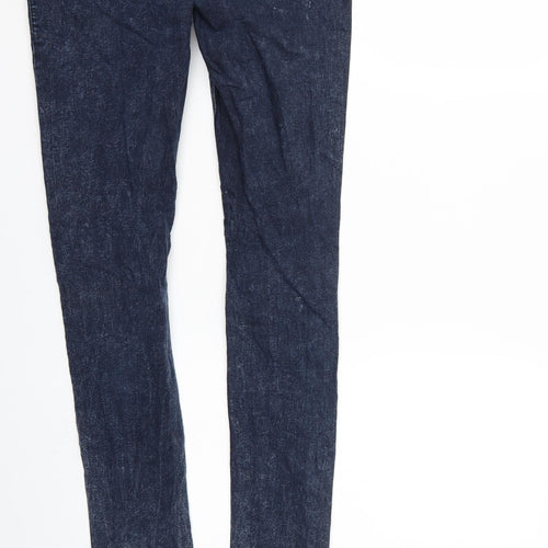 Denim & Co. Womens Blue  Denim Skinny Jeans Size 6 L31 in