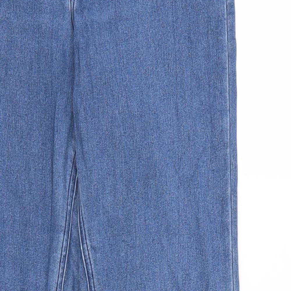 & Denim Womens Blue  Denim Tapered Jeans Size 33 in L28 in