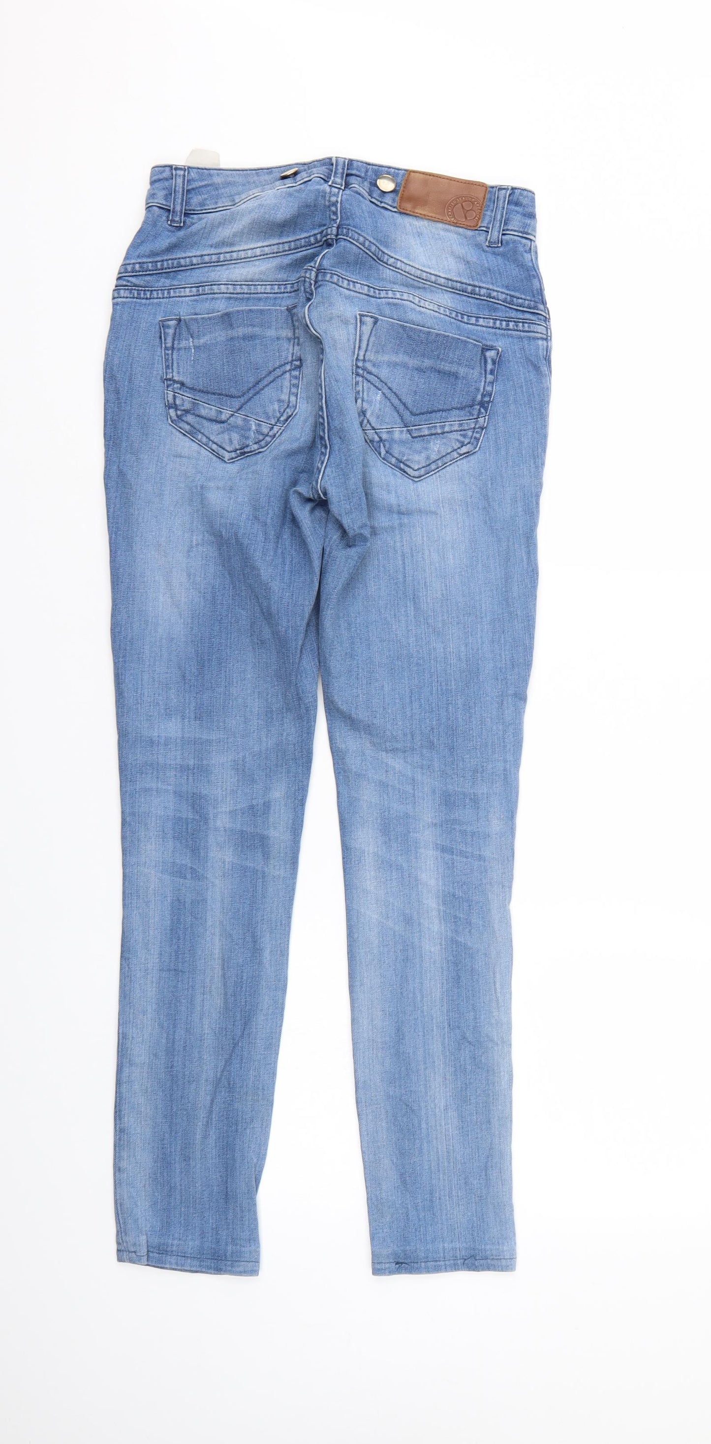 Crafted Womens Blue  Denim Skinny Jeans Size 8 L30 in
