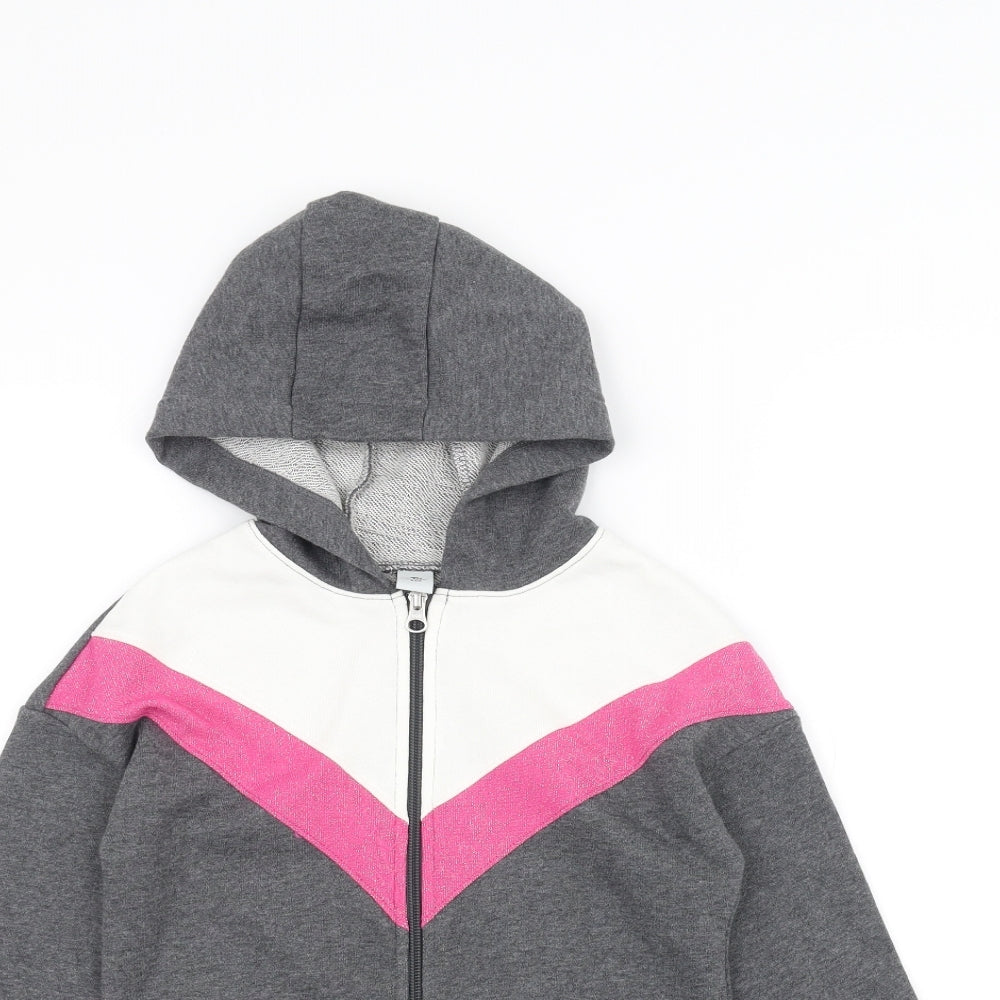 TU Girls Grey   Jacket  Size 7 Years