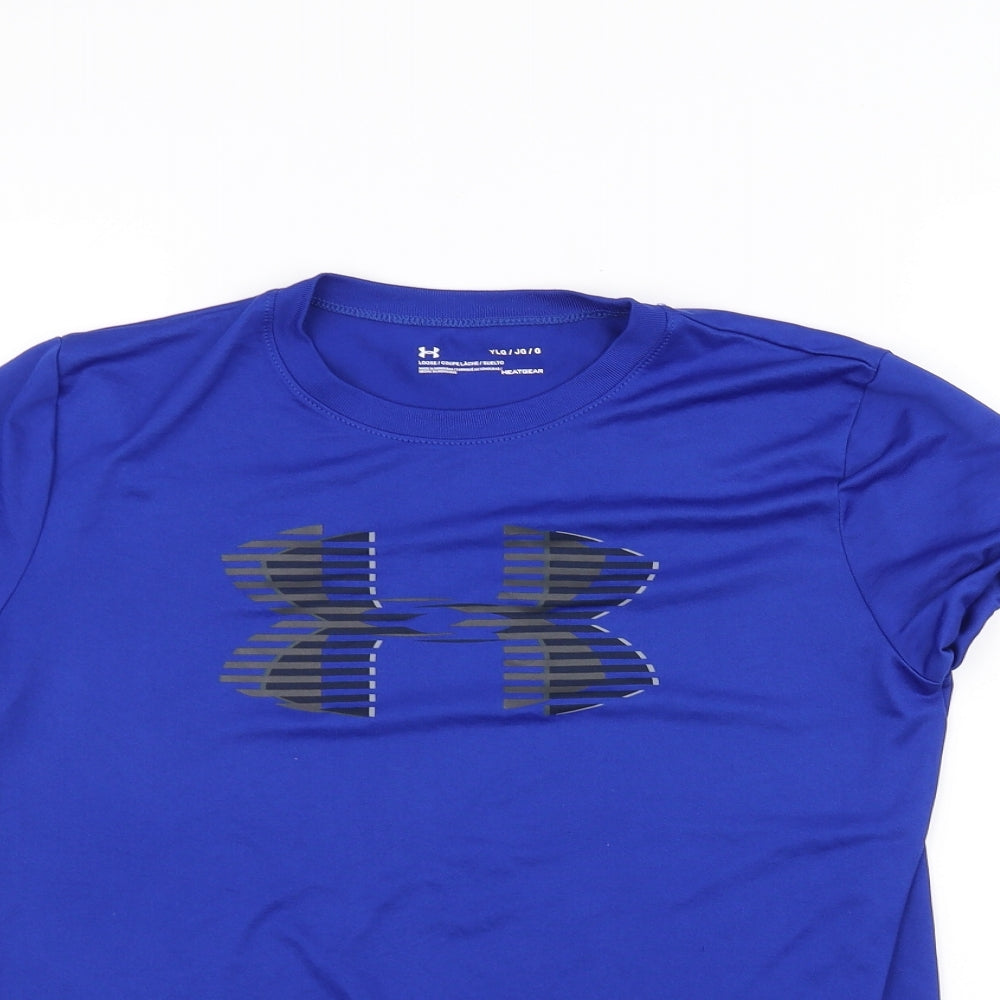 Under armour Boys Blue   Basic T-Shirt Size L