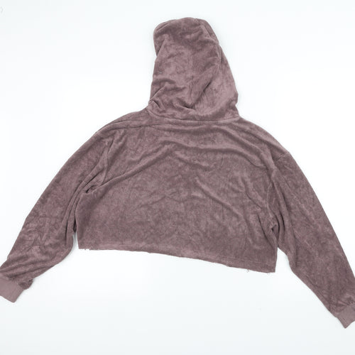 Topshop Mens Purple   Pullover Hoodie Size S