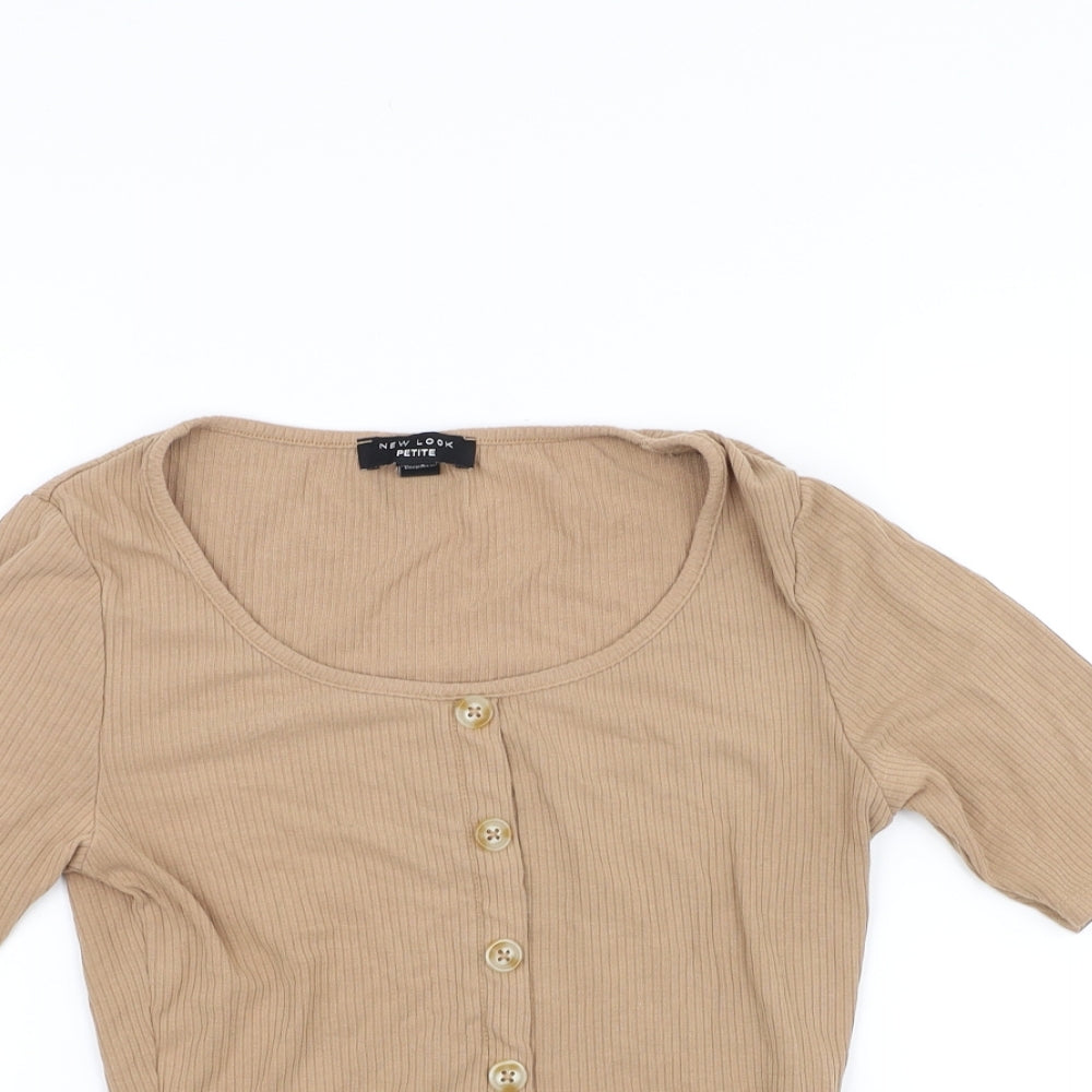 New Look Womens Brown   Cardigan Jumper Size 6
