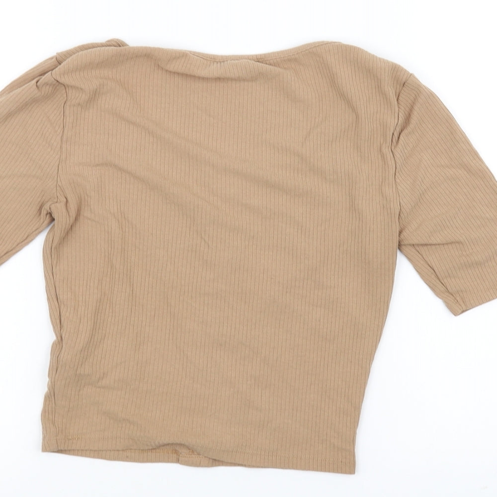 New Look Womens Brown   Cardigan Jumper Size 6