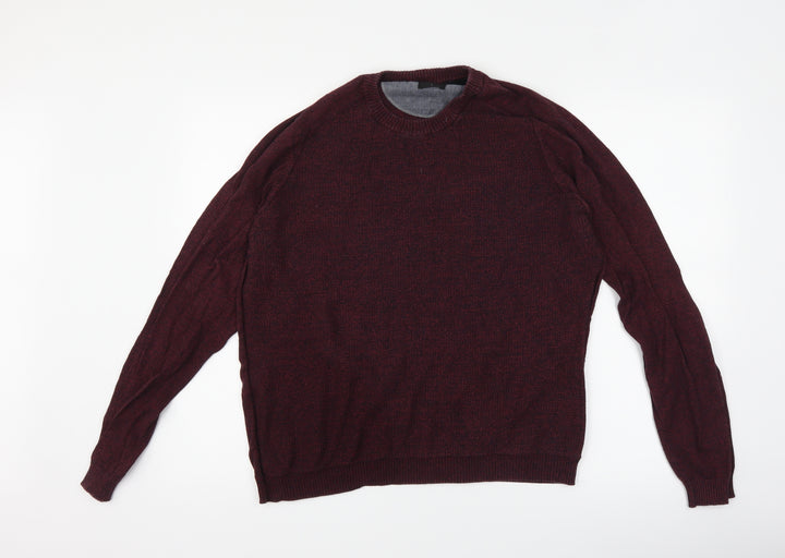 Burton Mens Purple Pullover Jumper Size L