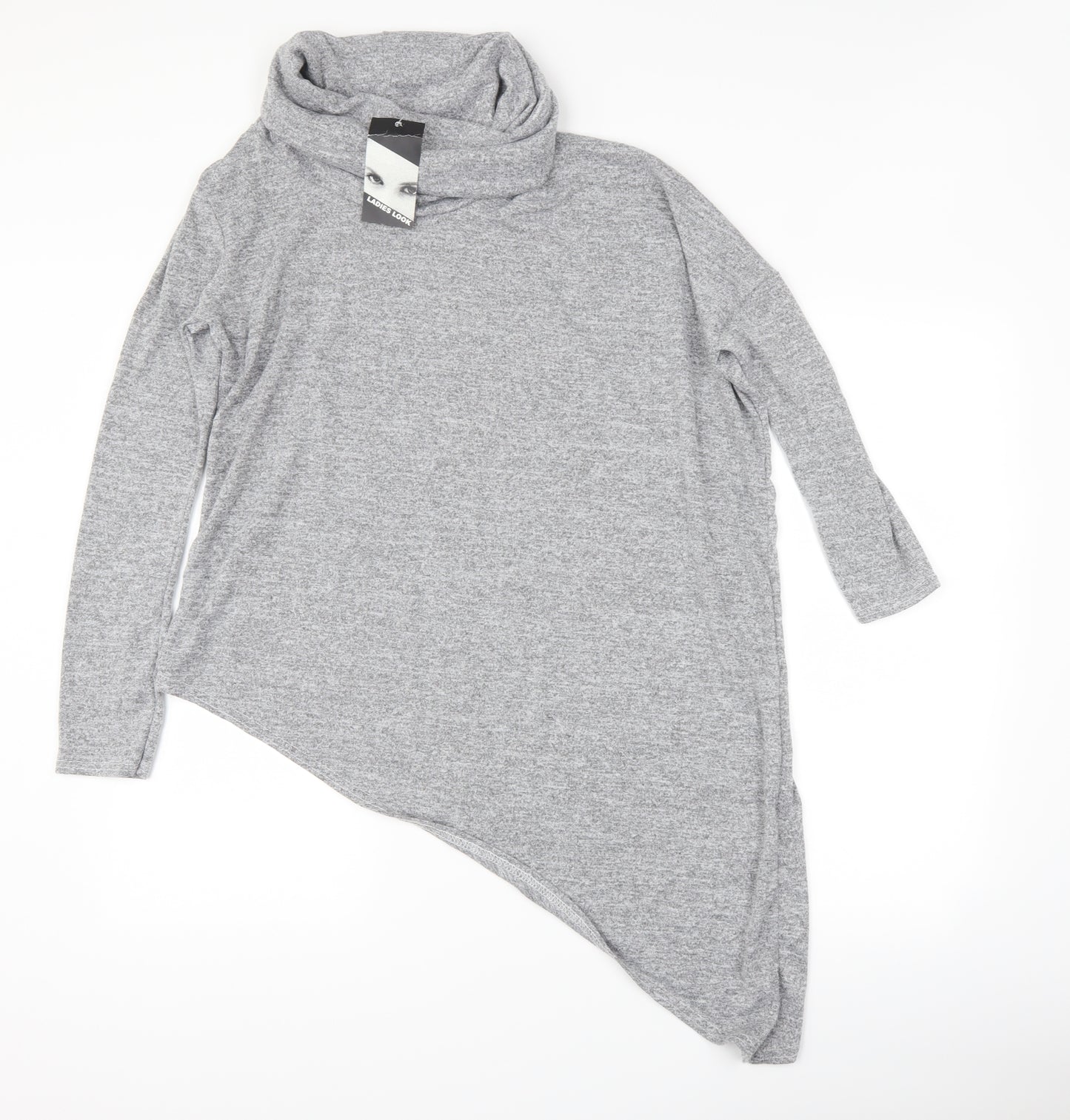 Ladies Look Womens Grey   Pullover Jumper Size S