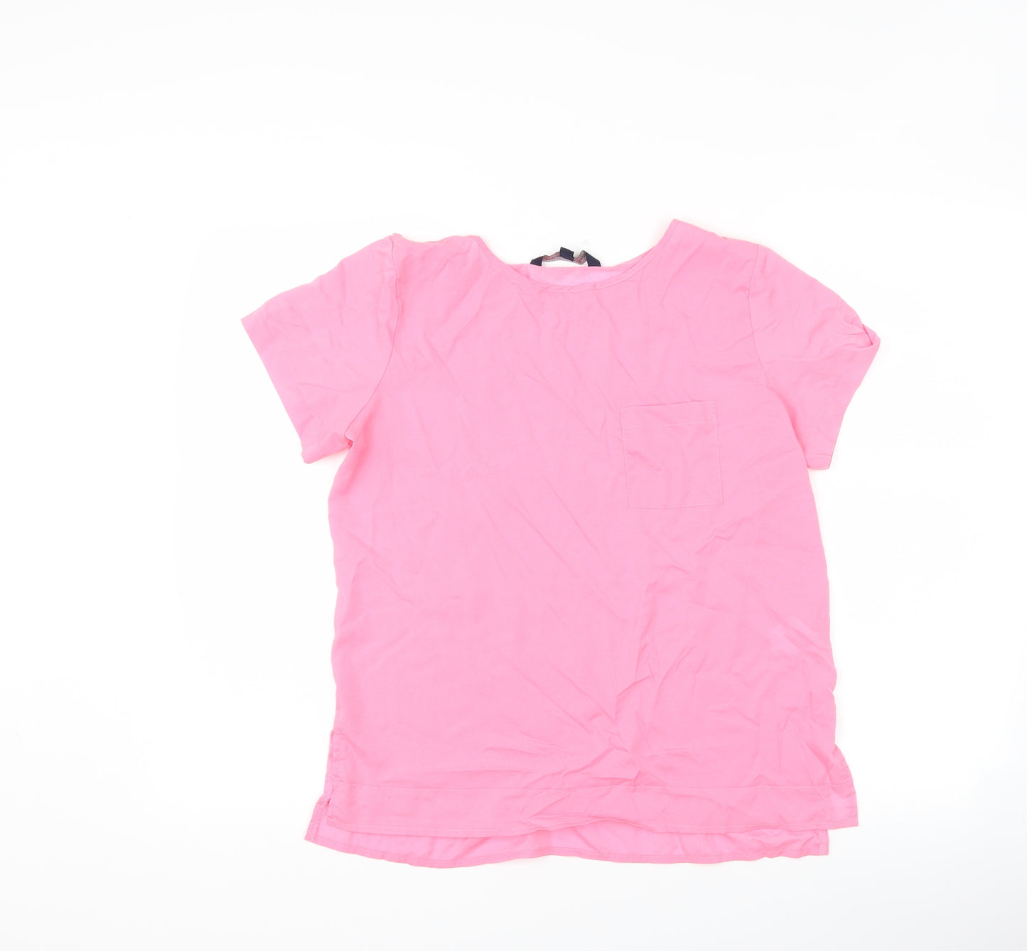 French Connection Womens Pink   Basic T-Shirt Size S