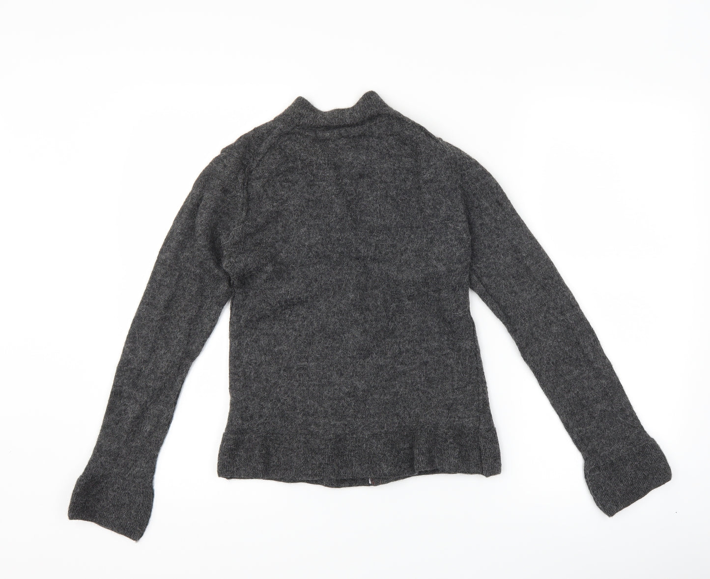 I.S Womens Grey   Cardigan Jumper Size M