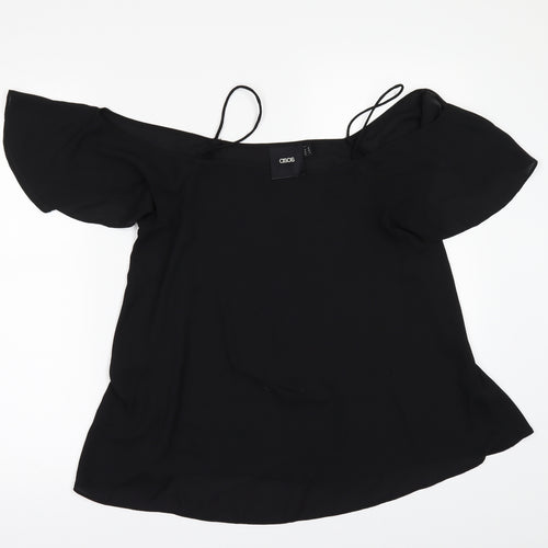 ASOS Womens Black   Camisole Blouse Size 10