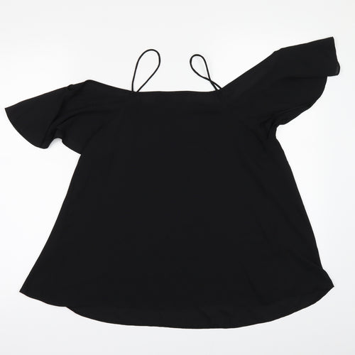ASOS Womens Black   Camisole Blouse Size 10