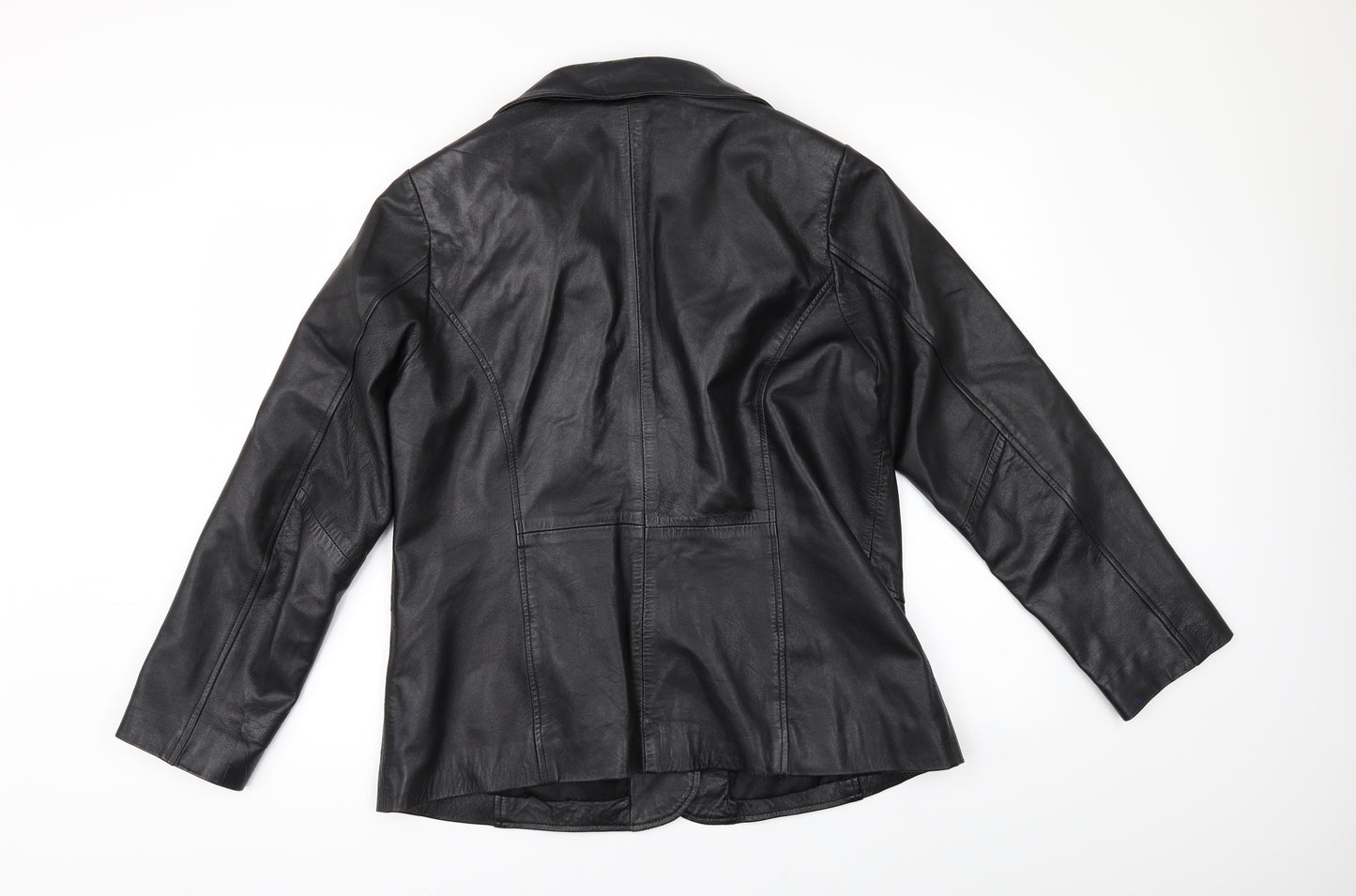 Joanna Hope Womens Black   Jacket  Size 16  - Leather