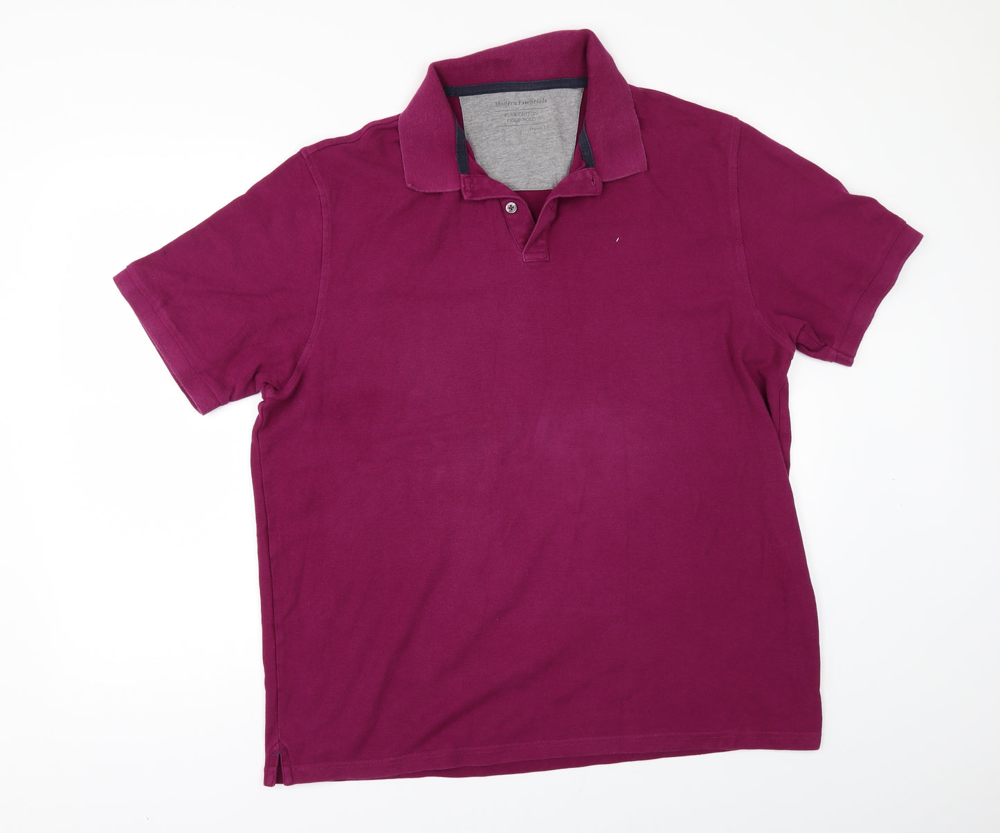 Marks and Spencer Mens Red    Polo Size XL