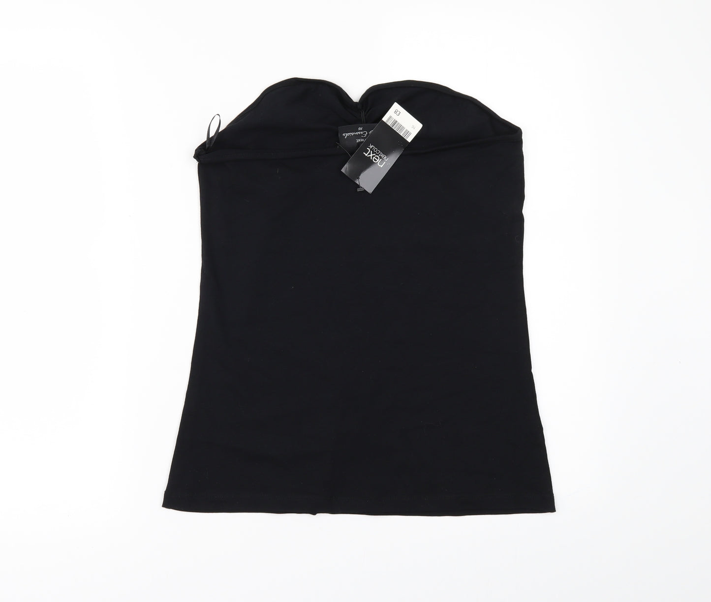 NEXT Womens Black   Basic T-Shirt Size 16