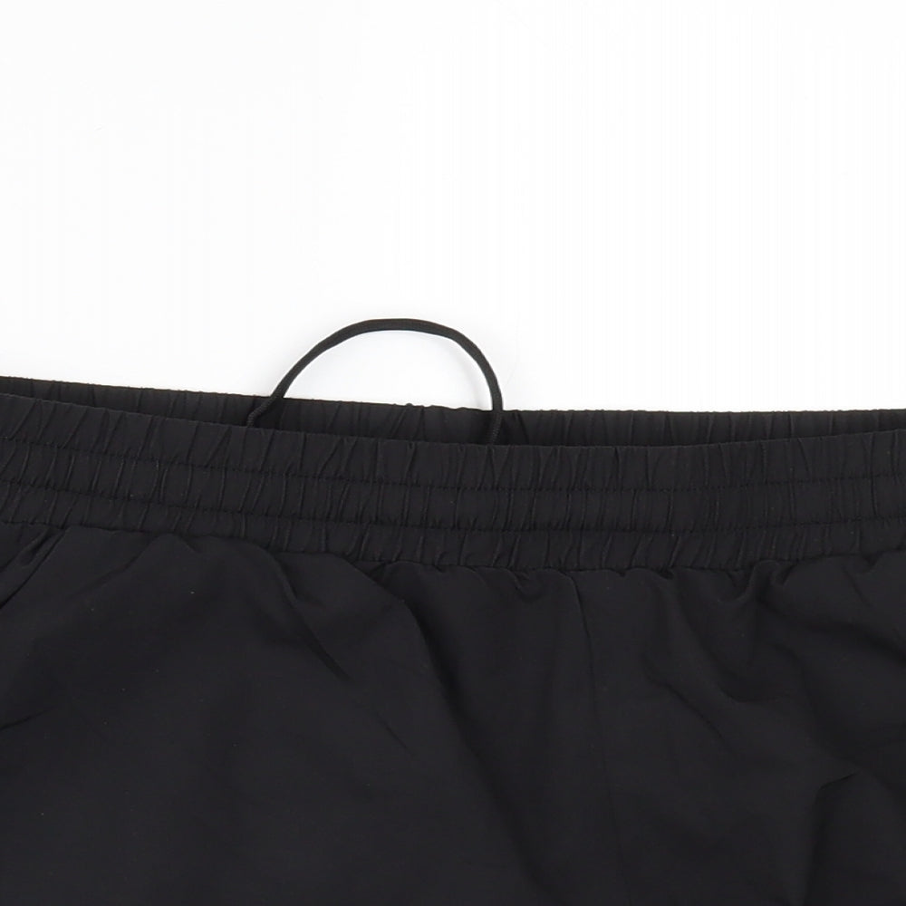 PUMA Womens Black   Compression Shorts Size 10