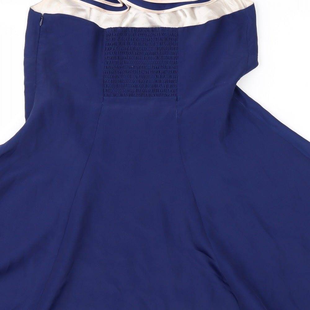 Holly Willoughby Womens Blue   Fit & Flare  Size 12
