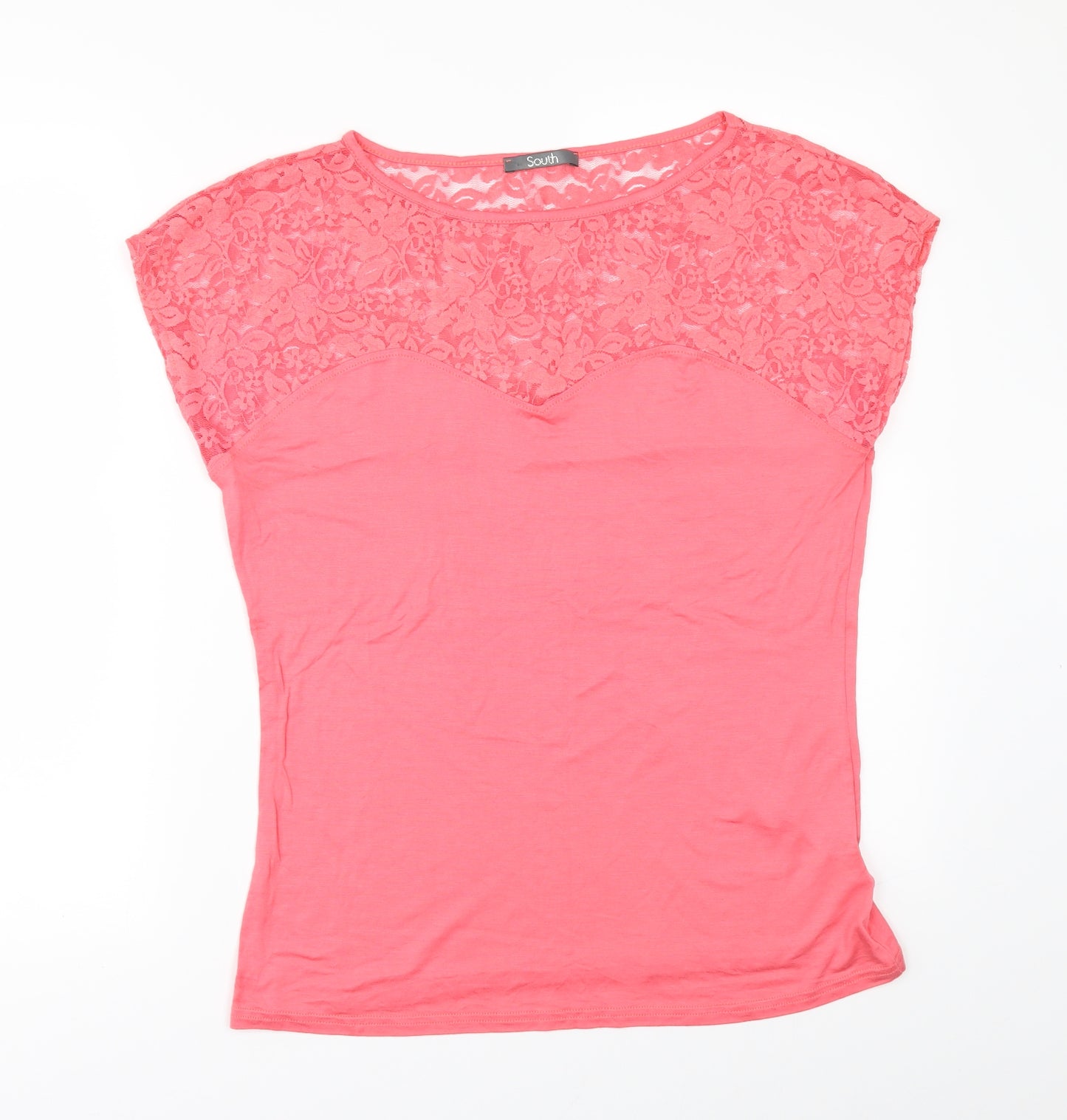 South Womens Pink   Basic T-Shirt Size 16